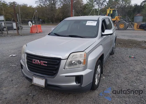 2016 GMC Terrain Sle-1 из США, поврежденный, VIN 2GKALMEK6G6109324